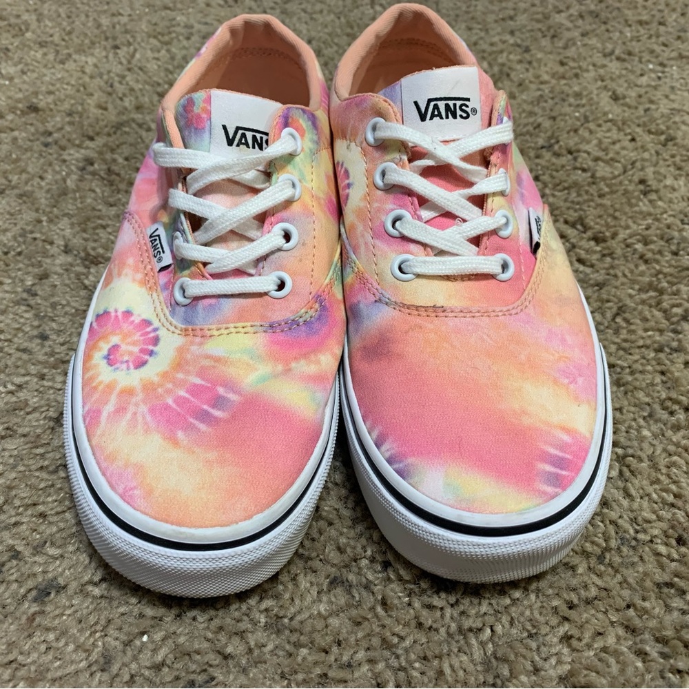 Tie dye vans